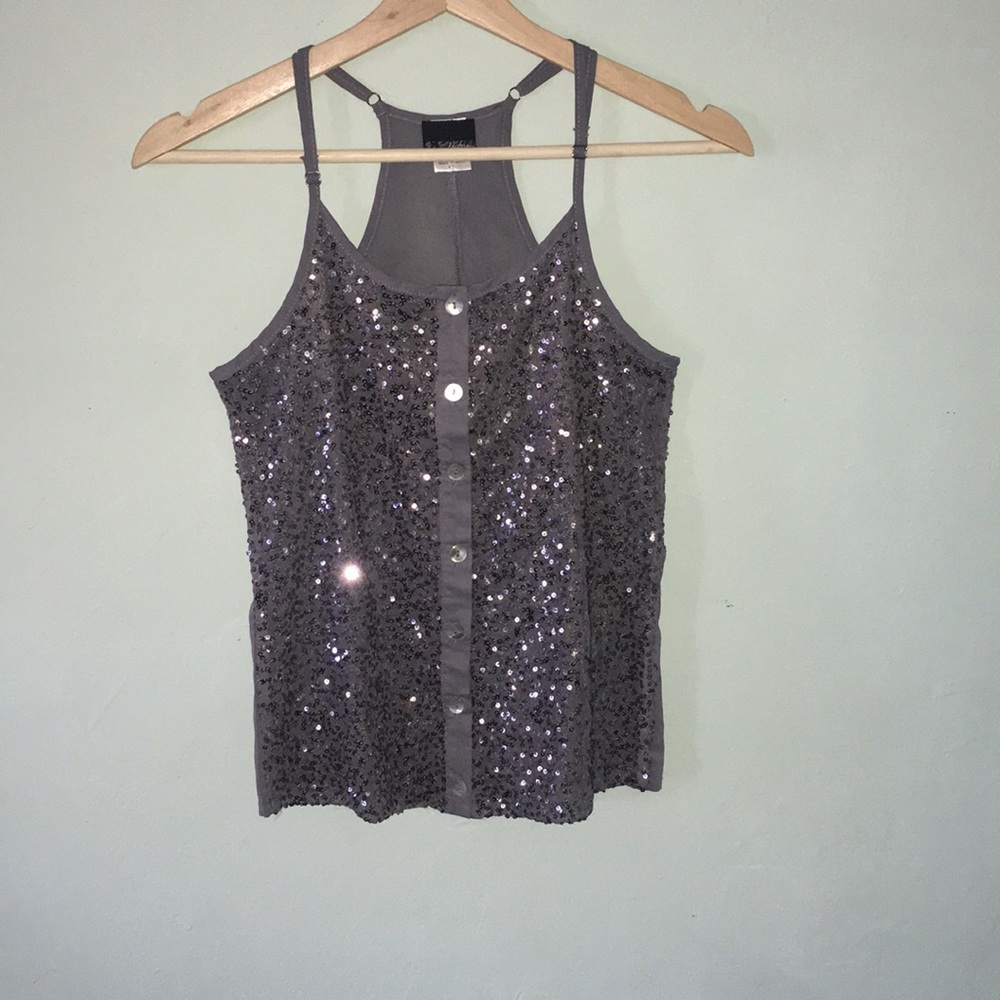 ❌SOLD❌Sparkly Sequin Blouse